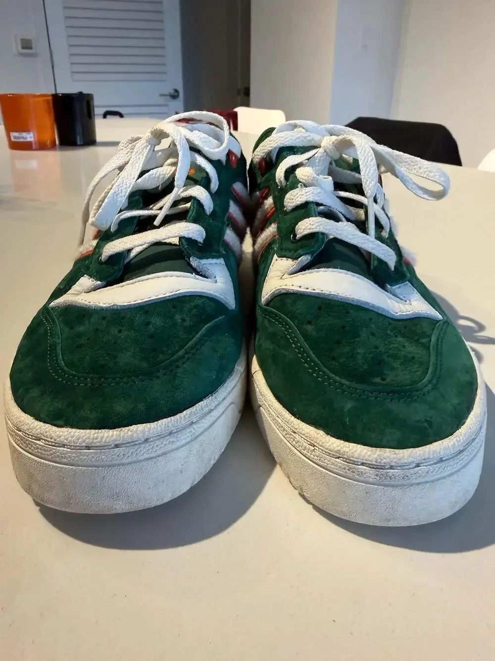adidas Rivalry Low 86 University of Miami Hurricanes